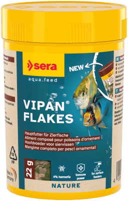 sera Vipan Nature, 100 мл - основна храна без оцветители и консерванти