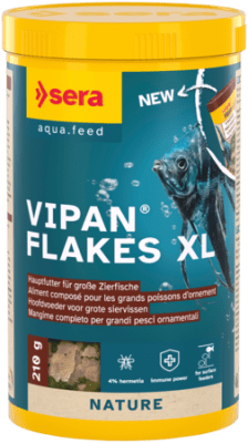 sera Vipan Nature 1000 мл - натурална храна за всички рибки