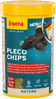 sera Pleco Chips храна за риби, 250 мл / 92 г