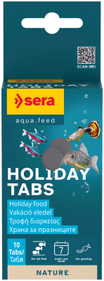 sera Holiday 10 таблетки - суха храна за една седмица