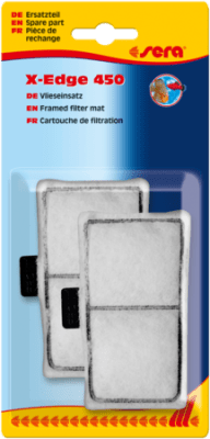 sera framed filter mat, white for X-Edge 450 – филтърна подложка за филтър за ъгъл - 2 бр.