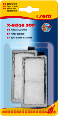 sera framed filter mat, white for X-Edge 300 – филтърна подложка за филтър за ъгъл - 2 бр.