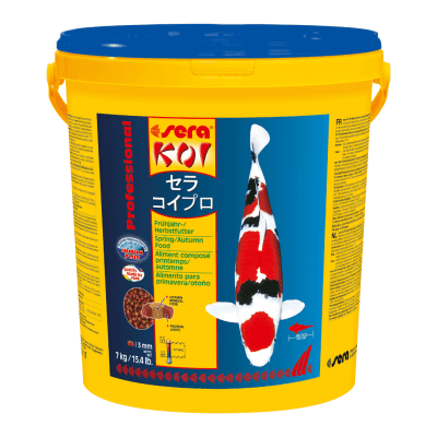 7.00кг  Sera koi professional spring/autumn food,