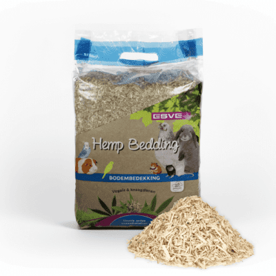 Esve Hemp Bedding - Натурална конопена постелка за дребни животни и птици, 2.5 кг / 48 л