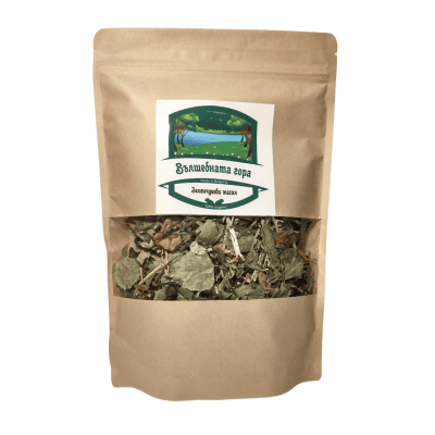 Вълшебната гора „Зеленчукова магия“ – натурална храна за зайци, морски свинчета и други малки животни, микс от сушени билки, зеленчуци и плодове, 150 г