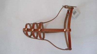 Намордник за Доберман от кожа