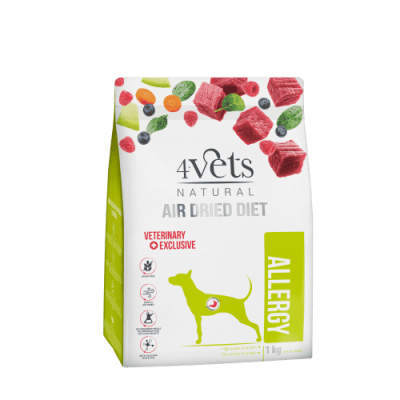 4Vets Natural Allergy суха храна срещу алергии, 1 кг