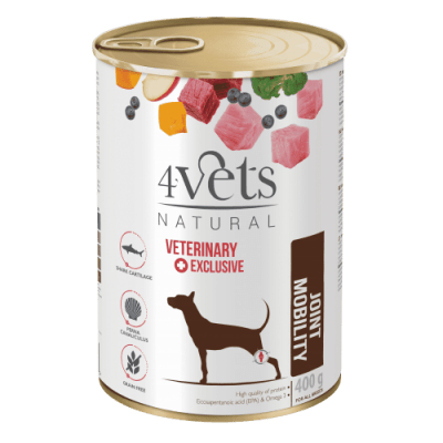 4Vets Natural Joint Mobility храна за здрави стави, 400 г