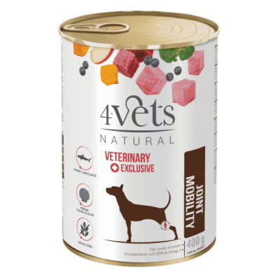 4Vets Natural Joint Mobility храна за здрави стави, 400 г