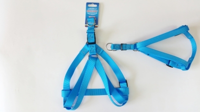 anipro Sport+ нагръдник лента едри кучета 25мм светлосин