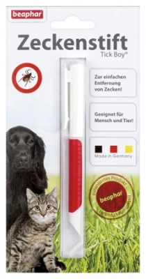Уред за вадене на кърлежи - "писалка" с капаче от Beaphar, Холандия