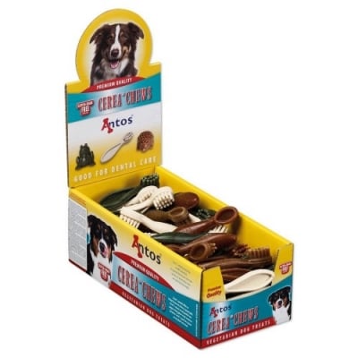 Дентална четка Antos голяма 15см, различни цветове, 30 бр./кутия