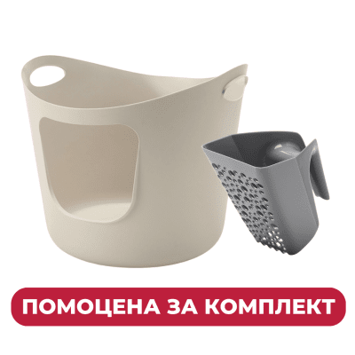 ПРОМО Savic Flex-a-Loo отворена котешка тоалетна + Savic Sift Buddy голяма лопатка за котешка тоалетна