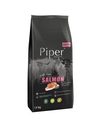 Piper Salmon, Храна за кучета с пряснa сьомга, 12кг