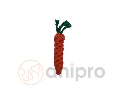 anipro Играчка морков въже 20 см, 55 г