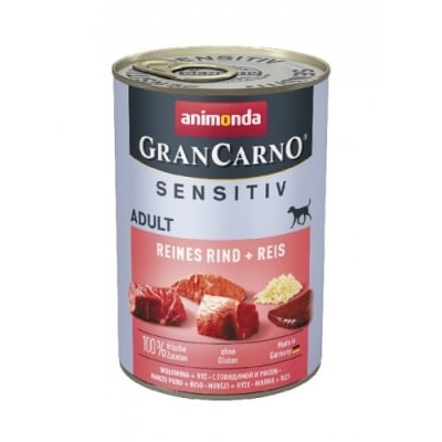 GranCarno®  Sensetive 800 гр - говеждо + ориз