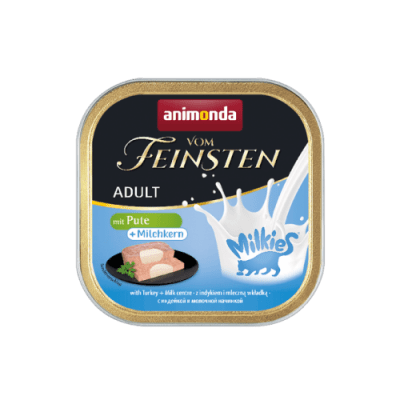 Vom Feinsten Cat Пастет с пуешко и млечен център - 100 г