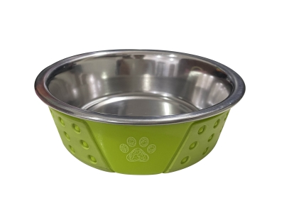 Аnipro Hermosa, метална купа, зелена, 14 см, 0.4 л