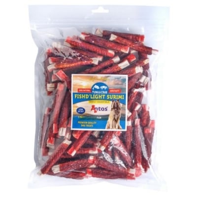 Antos Fish D`Light Surimi лакомство за куче с риба тон и краб, 1 кг