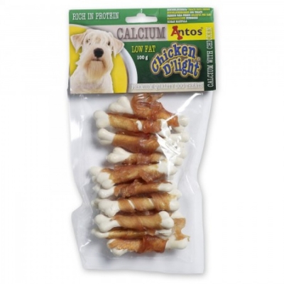 Chicken D'light Calcium - кокалчета обвити с пилешко месо, 100гр