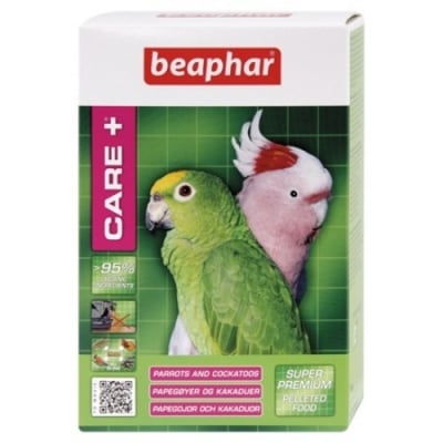 Храна за големи папагали и какаду  Beaphar Care+, 1.00кг