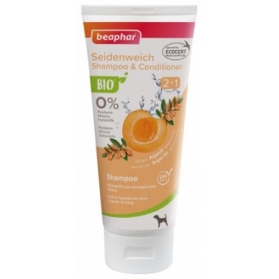 BIO Shampoo and Conditioner 2 in 1 200 мл - шампоан и балсам с био арганово масло, кайсия, алое вера