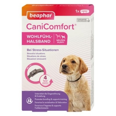 Успокояващ нашийник с феромони за малки кученца Beaphar CaniComfort Calming Collar Puppy