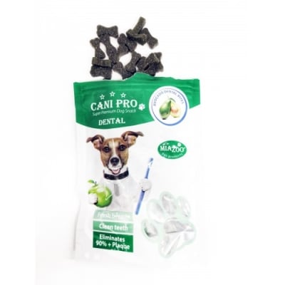Cani Pro - дентални хапки за куче против плака и лош дъх 84г