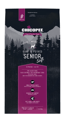 Chicopee Dog HNL Senior Soft+ мека гранула за възрастни кучета, козе и картофи, 12кг