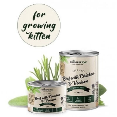 Консерва за котка Chicopee Kitten, за малки, 195 гр