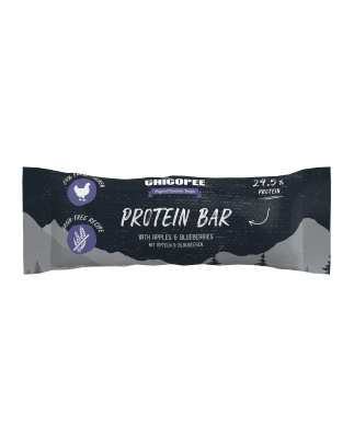 Chicopee Protein Bar протеинов бар с пилешко, ябълки и боровинки, 9 см, 25 г