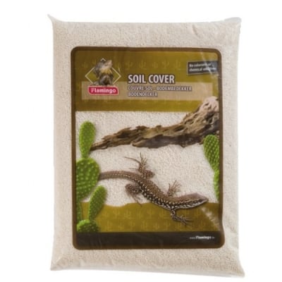 Karlie/Flamingo White бял пясък за терариуми, 4 кг