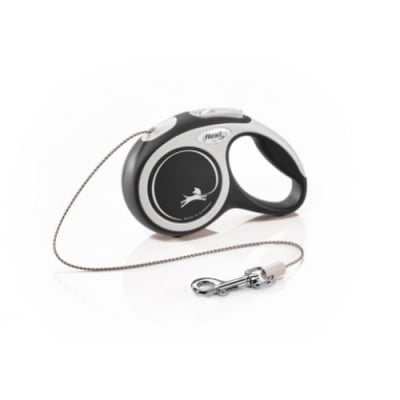 flexi Comfort XS Mini- 3м въже, до 8кг, черно