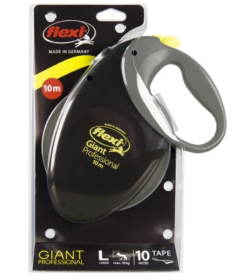 Flexi Giant L Professional - Автоматичен повод с лента, 10 метра, до 50 кг.