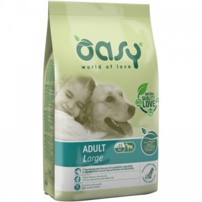 Храна за кучета Oasy Adult Large за едри породи над 18 месеца, 12кг