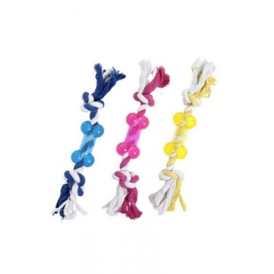 Играчка за куче good 4 fun кокал + въже, 9см от Karlie