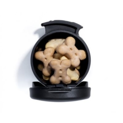 Контейнер за лакомства или торбички за отпадъци Multi Box за поводи Flexi, сив