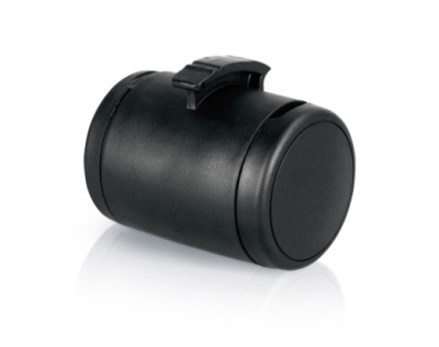 Контейнер за лакомства или торбички за отпадъци Multi Box за поводи Flexi, черен