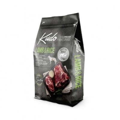 Kudo Low Grain Lamb / Rice Medium&amp;Maxii Adult 12 Kg - за средни и едри породи над 1 год