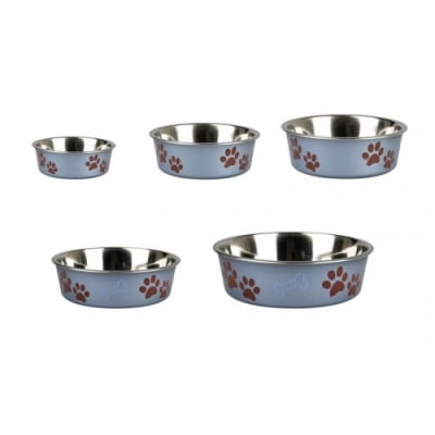 Мет.хранилка лапи син металик 17см, 0.8л