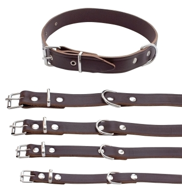 Нашийник Класик  1.2/35 см., червен