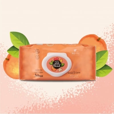Pet Head Quick Fix Wipes 80 pk Мокри кърпички