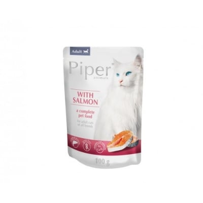 Piper® Cat Salmon пауч със сьомга, 100гр