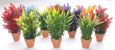 Изкуствено растение за аквариум Aquaplant Small In Pot 18см - 349716