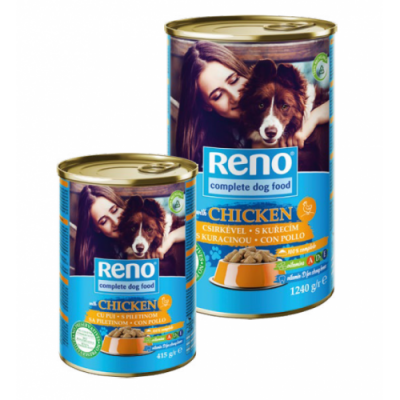 Reno CAN DOG пилешко в сос 12х1,24кг