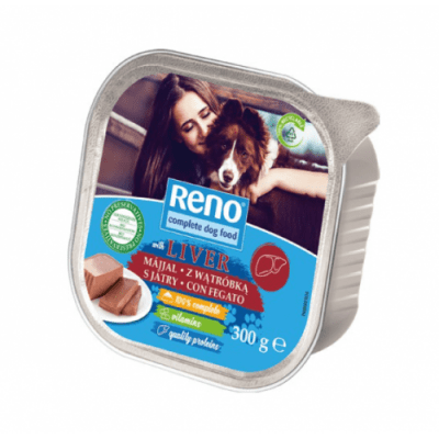 Reno ALUCUP Dog пастет дроб 9х300гр