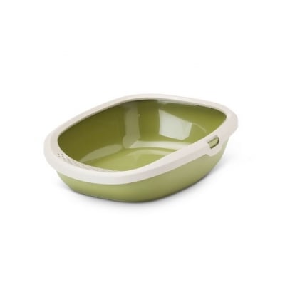 Savic Gizmo Happy Planet L 52x39.5x15см - мока, гранит/зелено