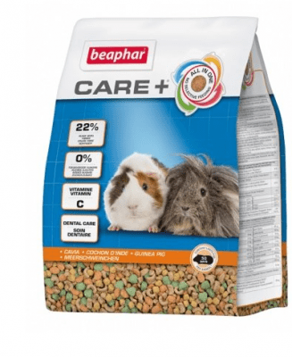 Beaphar Care + Super Premium - Пълноценна храна за морско свинче
