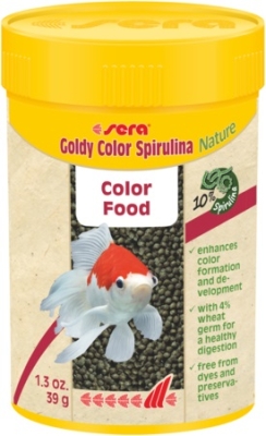 250мл  Sera goldy color spirulina