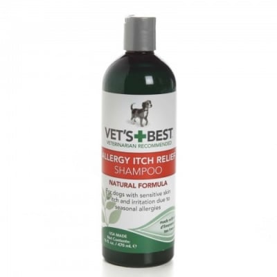 Vet's Best Allergy Itch Relief Shampoo 470мл - антиалергичен шампоан раздразнена кожа